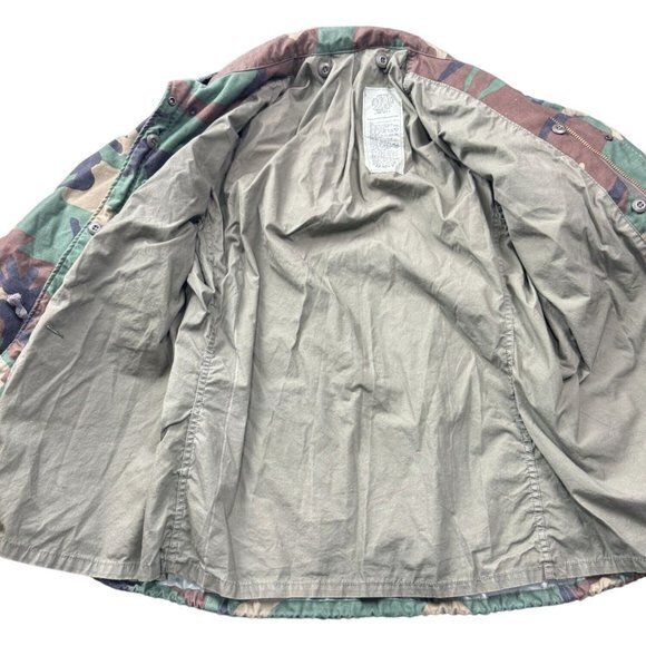 Military Issued Woodland Aircrew Cold‎ Weather Jacket-U- MEDIUM REGULAR | G1 - Picture 7 of 7